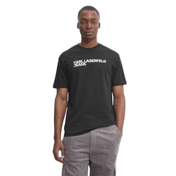 ΑΝΔΡΙΚΗ ΜΠΛΟΥΖΑ ΜΑΥΡΟ KARL LAGERFELD JEANS A1M17002-999 - Image 2