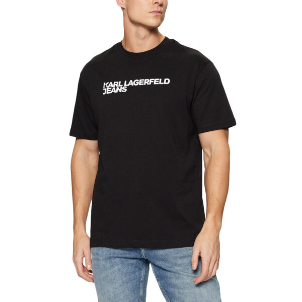 ΑΝΔΡΙΚΗ ΜΠΛΟΥΖΑ ΜΑΥΡΟ KARL LAGERFELD JEANS A1M17002-999 - Image 4