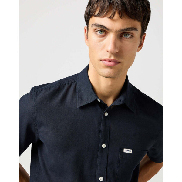 ΑΝΔΡΙΚΟ ΠΟΥΚΑΜΙΣΟ ΜΑΥΡΟ WRANGLER 112362729 - Image 4