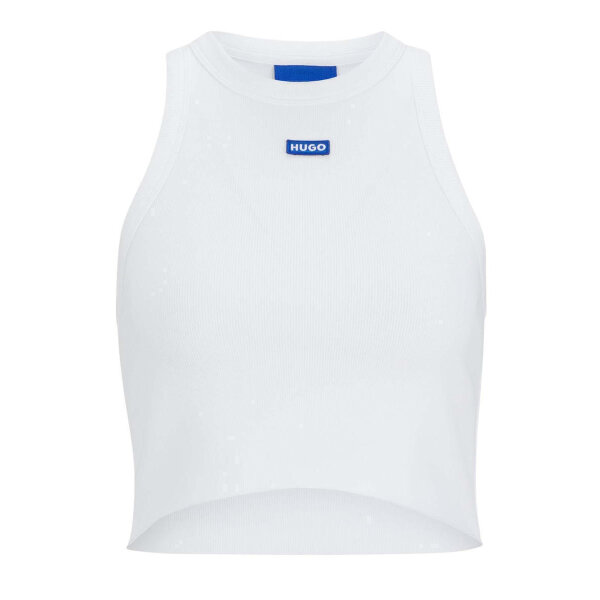 Γυναικείο Jersey Tops Λευκό HUGO BLUE 50511450-100 - Image 5