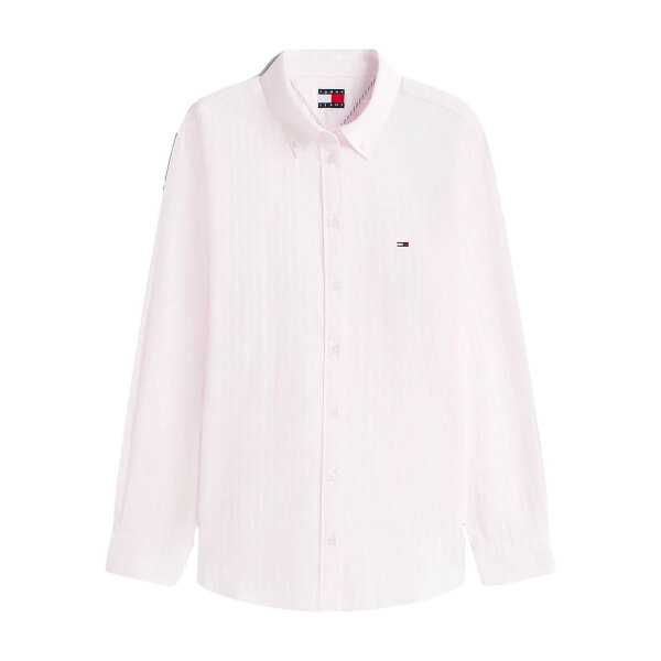 ΓΥΝΑΙΚΕΙΟ ΠΟΥΚΑΜΙΣΟ ΡΟΖ TJW REG POPLIN SHIRT EXT TOMMY JEANS DW0DW22211-0D1 - Image 5