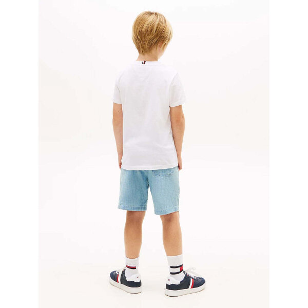 ΠΑΙΔΙΚΗ ΜΠΛΟΥΖΑ MONOGRAM GRAPHIC  ΑΓΟΡΙ ΛΕΥΚΟ TOMMY JEANS KB0KB10263-YBR - Image 3