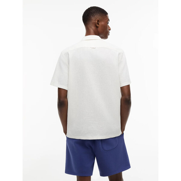 ΑΝΔΡΙΚΟ ΠΟΥΚΑΜΙΣΟ TJM REG LINEN BLEND CAMP SS EX TOMMY JEANS DM0DM23058-YBL - Image 2