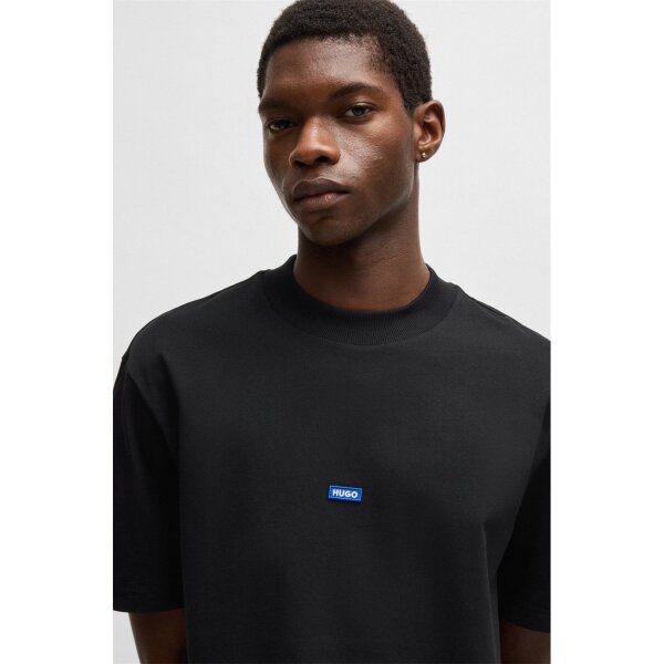 ΑΝΔΡΙΚΗ ΜΠΛΟΥΖΑ ΜΑΥΡΗ HUGO BLUE 50509991-01 - Image 4