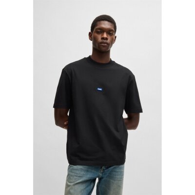 ΑΝΔΡΙΚΗ ΜΠΛΟΥΖΑ ΜΑΥΡΗ HUGO BLUE 50509991-01