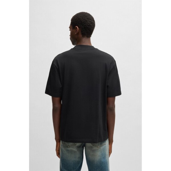 ΑΝΔΡΙΚΗ ΜΠΛΟΥΖΑ ΜΑΥΡΗ HUGO BLUE 50509991-01 - Image 5