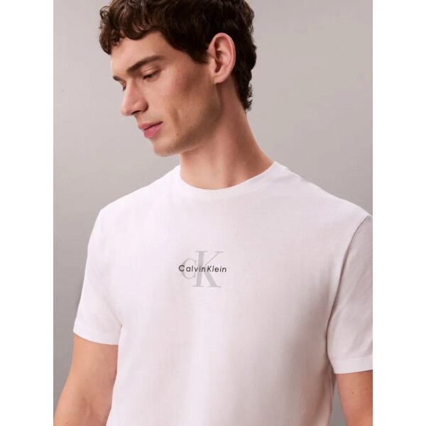 ΑΝΔΡΙΚΗ ΜΠΛΟΥΖΑ SS 30S MICRO MONOLOGO GRAPHIC CALVIN KLEIN LV04RB866G-YAF - Image 3