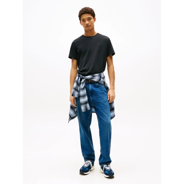 ΑΝΔΡΙΚΟ TJM XSLIM JERSEY TEE TOMMY JEANS DM0DM04411-078 ΜΑΥΡΟ - Image 2