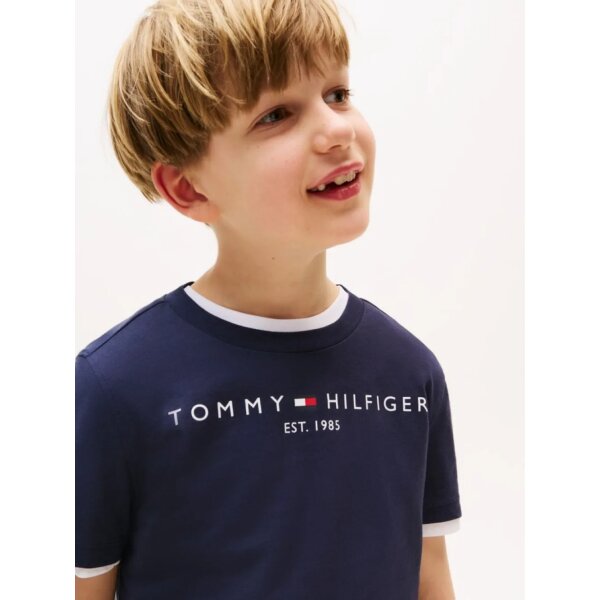 ΠΑΙΔΙΚΗ ΜΠΛΟΥΖΑ UNISEX ΜΠΛΕ TOMMY JEANS KS0KS00210-C87 - Image 2