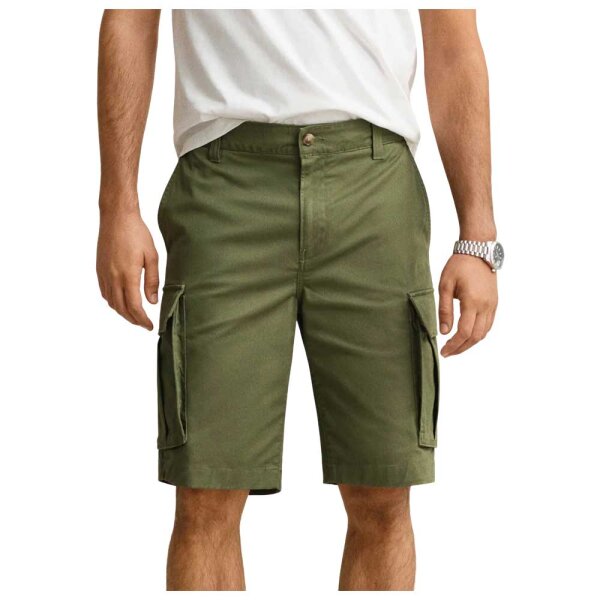 Ανδρική Βερμούδα Green Reg Classic Cargo GANT 205630-379 - Image 3