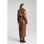 Γυναικείο Παλτό από δερματίνη LINKIE TRENCH COAT MIND MATTER MML25-02-06-013_CAMEL - Image 4
