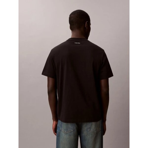 ΑΝΔΡΙΚΗ ΜΠΛΟΥΖΑ SS EASY COLLEGIATE BADGE TEE  CALVIN KLEIN LV04RF294G-UB1 - Image 3