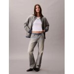 ΓΥΝΑΙΚΕΙΑ ΜΠΛΟΥΖΑ A- WOVEN LABEL 2X2 RIB BABY TE CALVIN KLEIN LV047C200G-YAA - Image 4