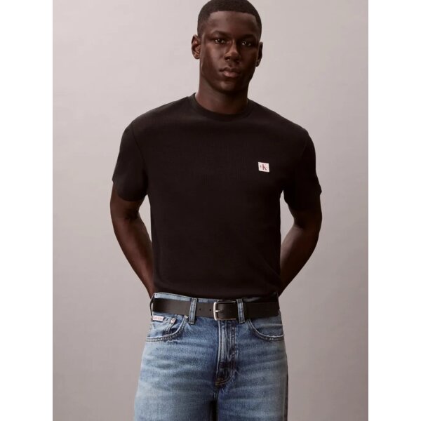 ΑΝΔΡΙΚΗ ΜΠΛΟΥΖΑ SS WAFFLE BADGE CREWNK TEE CALVIN KLEIN LV04RD008G-UB1 - Image 6