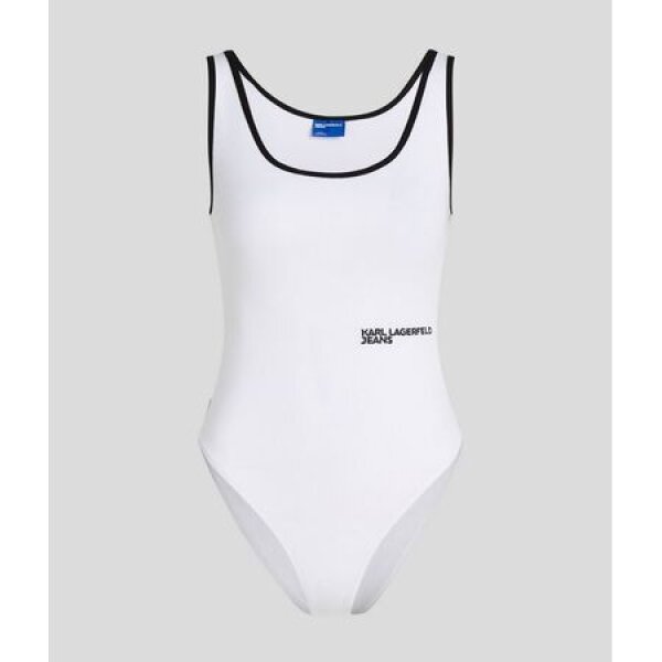 ΓΥΝΑΙΚΕΙΟ ΚΟΡΜΑΚΙ ΛΕΥΚΟ  KARL LAGERFELD JEANS A2W17021-100 - Image 6