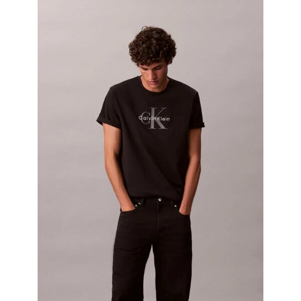 ΑΝΔΡΙΚΗ ΜΠΛΟΥΖΑ SS Hero Monologo Tee 20s CALVIN KLEIN LV04RB862G-UB1 - Image 3