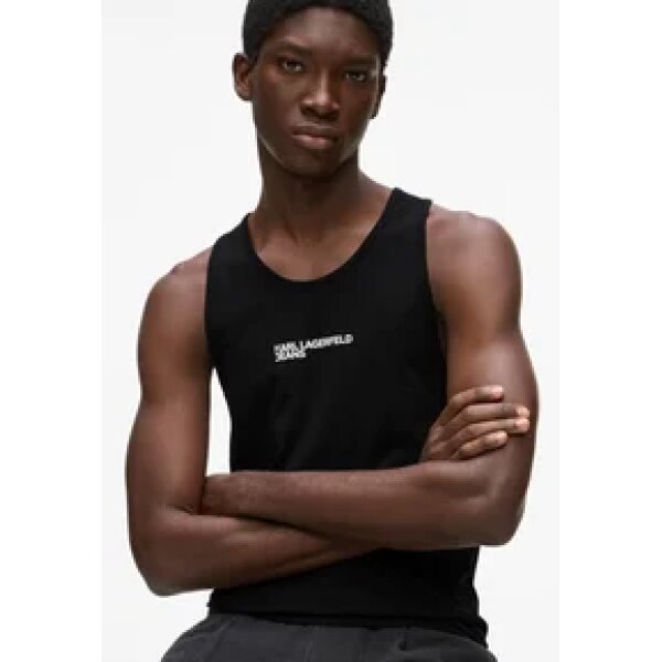 ΑΝΔΡΙΚΗ ΜΠΛΟΥΖΑ  KARL LAGERFELD JEANS B2M17055-999 ΜΑΥΡΟ - Image 4