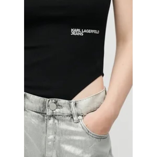 ΓΥΝΑΙΚΕΙΟ ΚΟΡΜΑΚΙ ΜΑΥΡΟ KARL LAGERFELD JEANS A2W17021-999 - Image 3