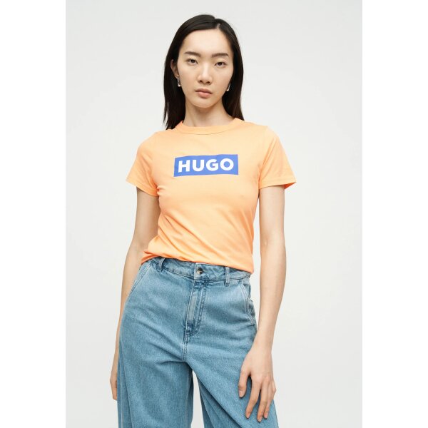 ΓΥΝΑΙΚΕΙΑ ΜΠΛΟΥΖΑ ΠΟΡΤΟΚΑΛΙ HUGO BLUE 50510772-830 - Image 3