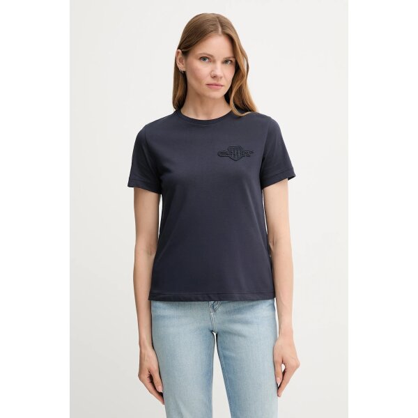 ΓΥΝΑΙΚΕΙΑ ΜΠΛΟΥΖΑ REG TONAL ΜΠΛΕ GANT 4202589-433 - Image 1