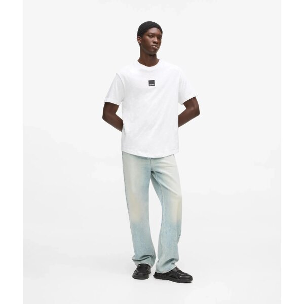 ΑΝΔΡΙΚΗ ΜΠΛΟΥΖΑ  KARL LAGERFELD JEANS B2M17048-100 ΛΕΥΚΟ - Image 3