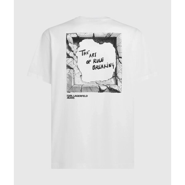 ΑΝΔΡΙΚΗ ΜΠΛΟΥΖΑ  KARL LAGERFELD JEANS B2M17063-100 ΛΕΥΚΟ - Image 7