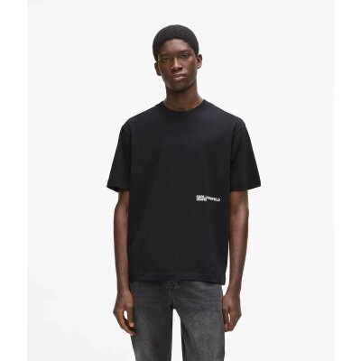 ΑΝΔΡΙΚΗ ΜΠΛΟΥΖΑ  KARL LAGERFELD JEANS B2M17063-999 ΜΑΥΡΟ