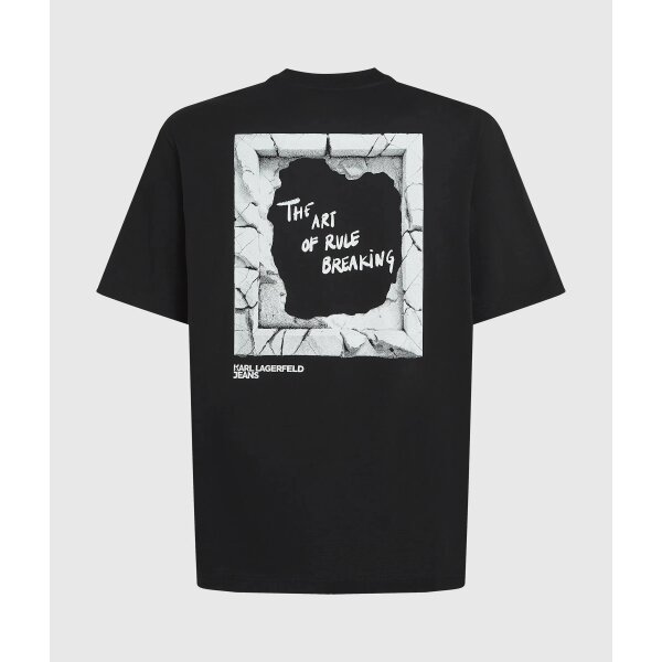 ΑΝΔΡΙΚΗ ΜΠΛΟΥΖΑ  KARL LAGERFELD JEANS B2M17063-999 ΜΑΥΡΟ - Image 6