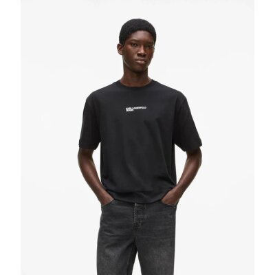 ΑΝΔΡΙΚΗ ΜΠΛΟΥΖΑ  KARL LAGERFELD JEANS B2M17090-999 ΜΑΥΡΟ