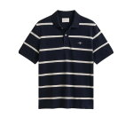 ΑΝΔΡΙΚΗ ΜΠΛΟΥΖΑ ΜΠΛΕ STRIPE SS POLO  GANT 2014094-433