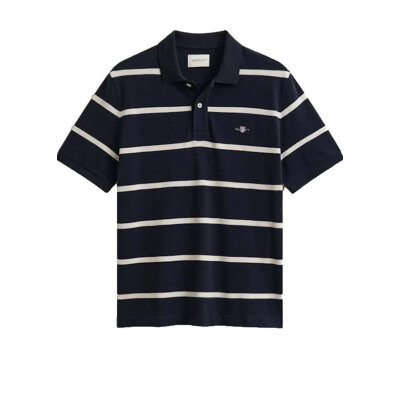 ΑΝΔΡΙΚΗ ΜΠΛΟΥΖΑ ΜΠΛΕ STRIPE SS POLO  GANT 2014094-433