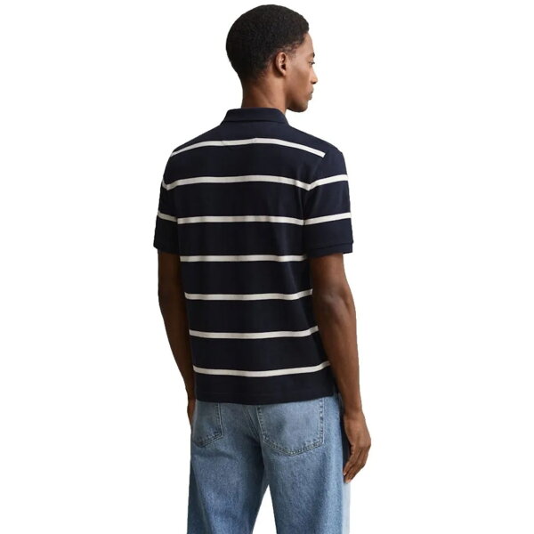 ΑΝΔΡΙΚΗ ΜΠΛΟΥΖΑ ΜΠΛΕ STRIPE SS POLO  GANT 2014094-433 - Image 2