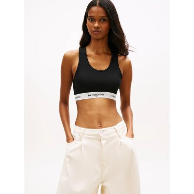 ΓΥΝΑΙΚΕΙΑ ΜΠΛΟΥΖΑ TJW CRP TAPE BRA TOP TOMMY JEANS DW0DW22762-BDS