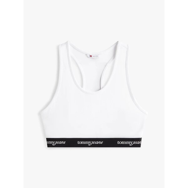 ΓΥΝΑΙΚΕΙΑ ΜΠΛΟΥΖΑ TJW CRP TAPE BRA TOP TOMMY JEANS DW0DW22762-YBL - Image 4