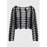 Γυναικεία Μπλούζα Με Μακρύ Μανίκι Funky Buddha FBL013-102-07-BLACK