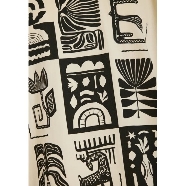 Γυναικεία Μπλούζα Κοντό Μανίκι Και Τύπωμα Funky Buddha FBL013-126-04-CHALK - Image 8