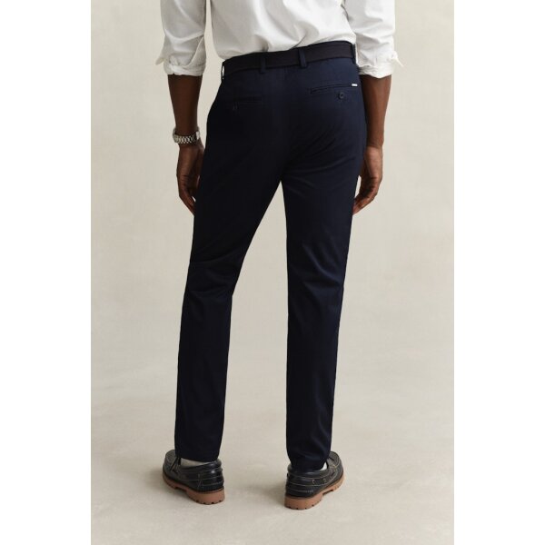 Ανδρικό Παντελόνι Μπλέ Slim Chinos GANT 1501020-433 - Image 2