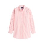 ΓΥΝΑΙΚΕΙΟ ΠΟΥΚΑΜΙΣΟ ΡΙΓΕ ΡΟΖ TOMMY JEANS DW0DW22218-0D2 - Image 2