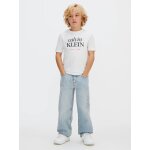 ΠΑΙΔΙΚΗ ΜΠΛΟΥΖΑ LOGO SS  ΑΓΟΡΙ ΛΕΥΚΟ CALVIN KLEIN LVCKSJA07B-YAF - Image 3