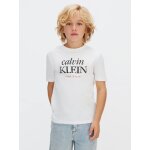 ΠΑΙΔΙΚΗ ΜΠΛΟΥΖΑ LOGO SS  ΑΓΟΡΙ ΛΕΥΚΟ CALVIN KLEIN LVCKSJA07B-YAF