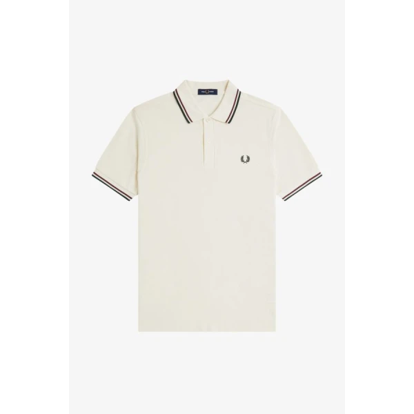 ΑΝΔΡΙΚΗ ΜΠΛΟΥΖΑ ΠΟΛΟ ΕΚΡΟΥ FRED PERRY M3600-84 - Image 1