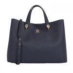 ΓΥΝΑΙΚΕΙΑ ΤΣΑΝΤΑ  TH EMBLEM SATCHEL  TOMMY JEANS  AW0AW15177-DW6