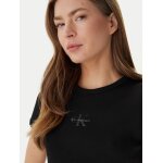 ΓΥΝΑΙΚΕΙΟ ΦΟΡΕΜΑ  SS MONOLOGO BABY RIB ΜΑΥΡΟ  CALVIN KLEIN LV047F241G-UB1 - Image 4