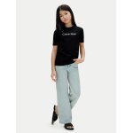 ΠΑΙΔΙΚΗ ΜΠΛΟΥΖΑ INST LOGO SS  UNISEX ΜΑΥΡΟ CALVIN KLEIN LV1CKSJA29A-BEH - Image 2