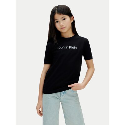 ΠΑΙΔΙΚΗ ΜΠΛΟΥΖΑ INST LOGO SS  UNISEX ΜΑΥΡΟ CALVIN KLEIN LV1CKSJA29A-BEH