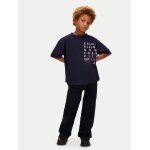 ΠΑΙΔΙΚΟ SQUARE LOGO T-SHIRT ΑΓΟΡΙ ΜΠΛΕ  CALVIN KLEIN LVCKSJA02B-CFE - Image 2