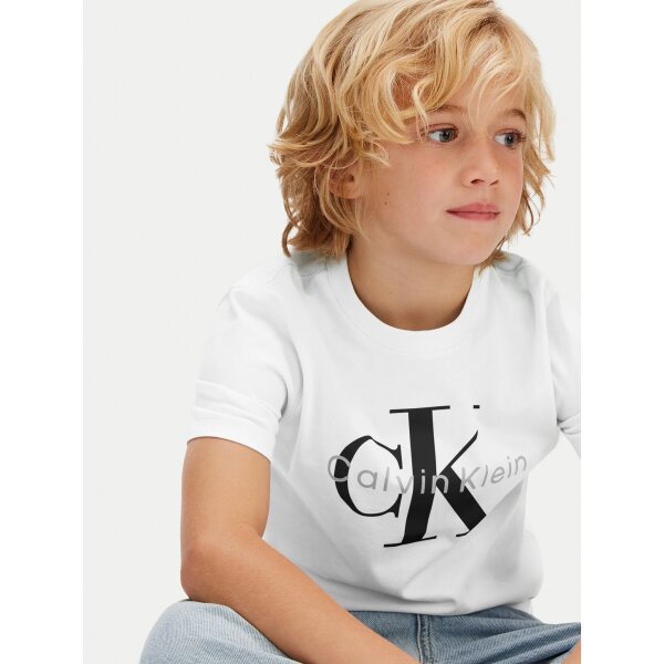 ΠΑΙΔΙΚΗ ΜΠΛΟΥΖΑ CK MONO LOGO SS UNISEX CALVIN KLEIN LV1CKSJA33-YAF - Image 4
