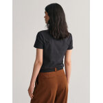 Γυναικεία μπλούζα μαύρη V-Neck GANT 4200750-005 - Image 3