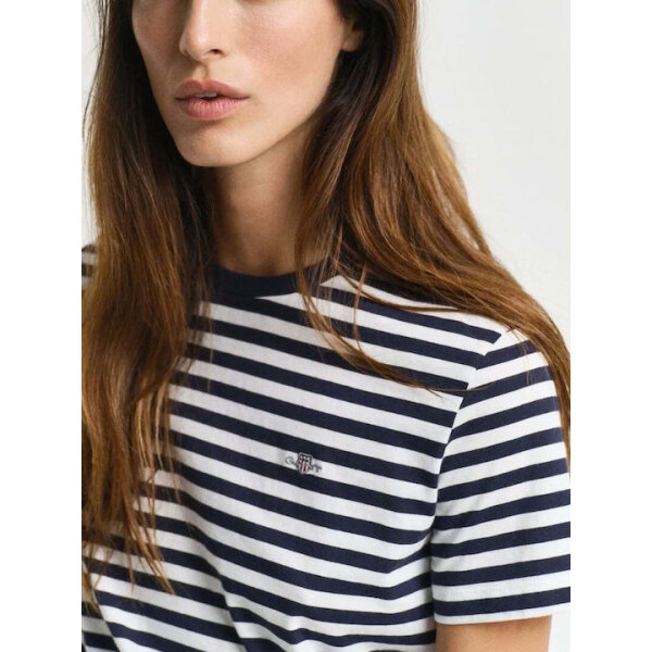 Γυναικεία μπλούζα ριγίε GANT 4200564-433 - Image 4