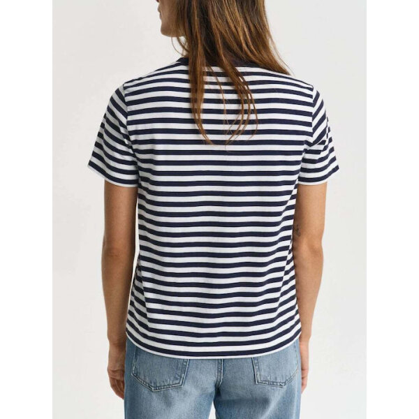 Γυναικεία μπλούζα ριγίε GANT 4200564-433 - Image 5